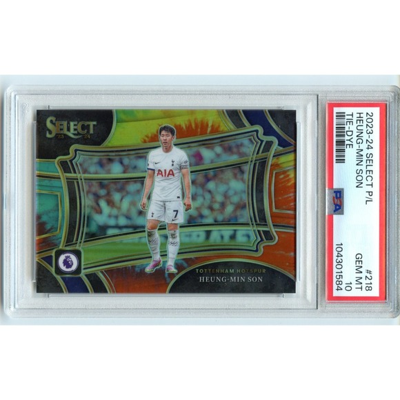 23-24 Panini Select Premier League Tie-Dye #218 Heung-Min Son 40/49 Field PSA 10